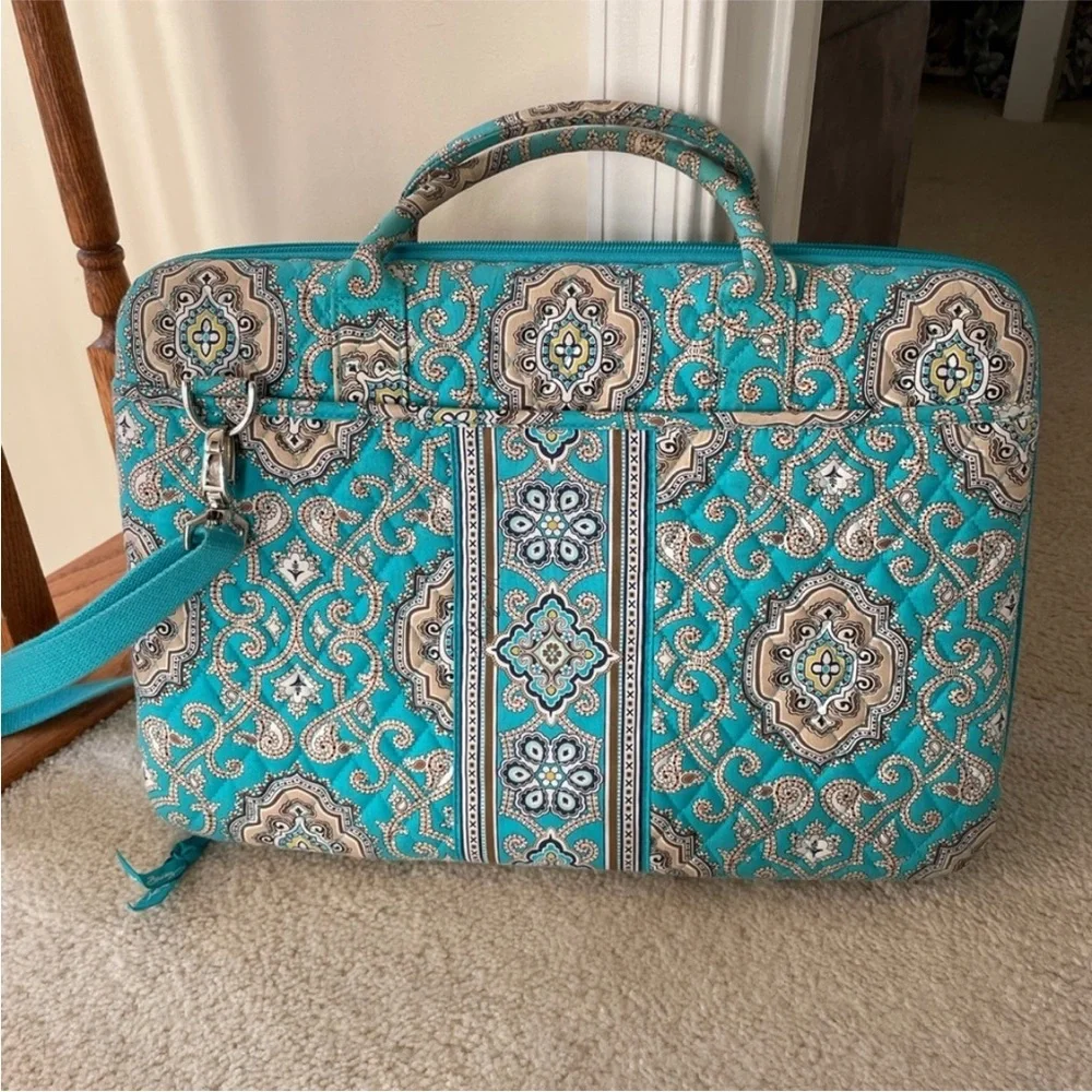 Elegant Blue Patterned Women's Bag